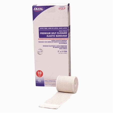 Dukal Premium Self Closure Elastic Bandage- Latex Free- 3 in. 513LF