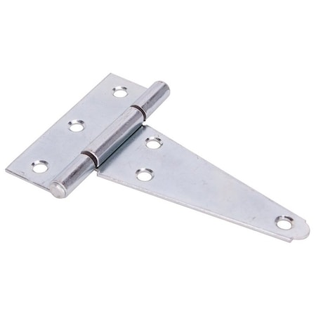 Prosource T-Hinge, Steel, Zinc, Fixed Pin, 180 deg Range of Motion, 23 Pc lb HTH-Z04-013L