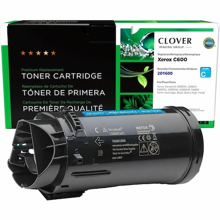 Cig CLOVER IMAGING REMANUFACTURED XEROX 106R03916 CYAN LASER CARTRIDGE 201600