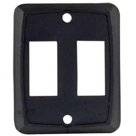 Powerhouse 12885 Double Wall Plate - Black PO364855