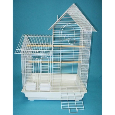 Yml Villa Top Small Bird Cage in White 1944WHT