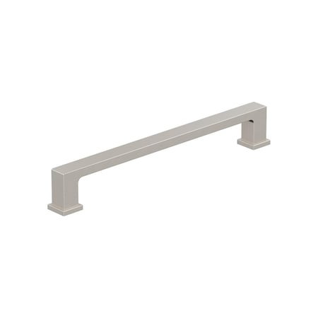 Amerock Bridgeport 6-5/16 inch (160mm) Center-to-Center Satin Nickel Cabinet Pull, 25PK 25VMP37033G10