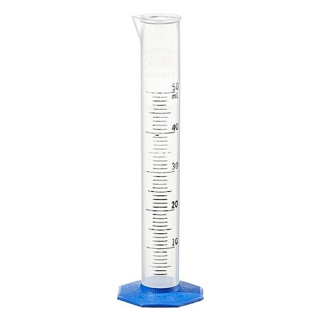 Nalgene Graduated Cylinder, Colorless, PK18 3662-0050