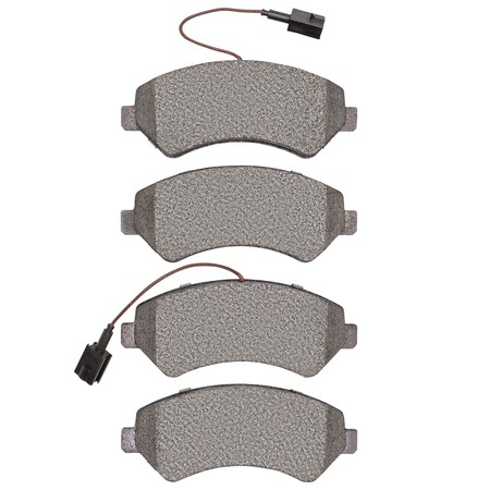 Dynamic Friction Co DFC 5000 Advanced Brake Pads - Semi Metallic 1551-1842-00