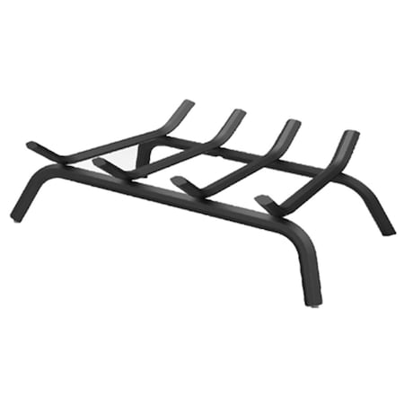 Panacea 15450TV Black Wrought Iron Fireplace Grate- 4 Bars 639917