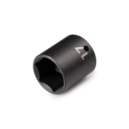 Tekton 1/4'' Drive x 17 mm 6-Point Impact Socket SID02117