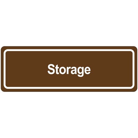 Non-Branded Door Sign - Storage SN504