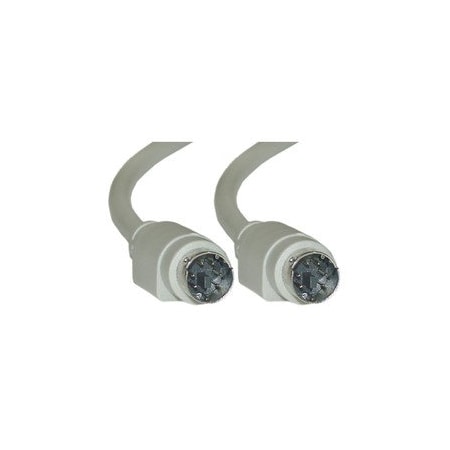 Cable Wholesale PS/2 Cable, Keyboard / Mouse, PS/2(MiniDin6) Male, 6 Conductor, Straight, 3 foot 10M2-01103