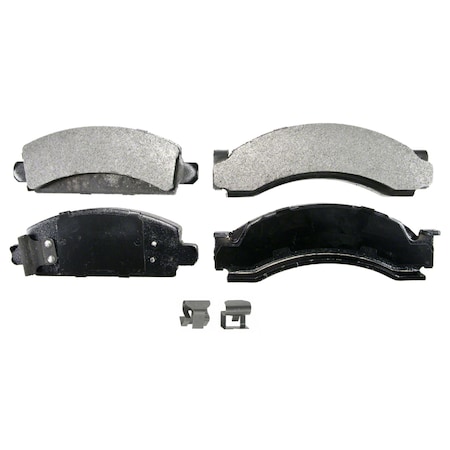 Wagner Brake QuickStop Front; Rear Disc Brake Pad Set Semi-Metallic,  ZX149