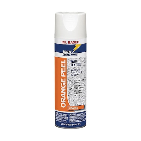 White Lightning Latex Based Spray Paint W5A001000
