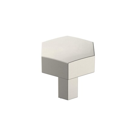 Amerock Caliber 1-1/4 in 32 mm Diameter Satin Nickel Cabinet Knob BP36872G10