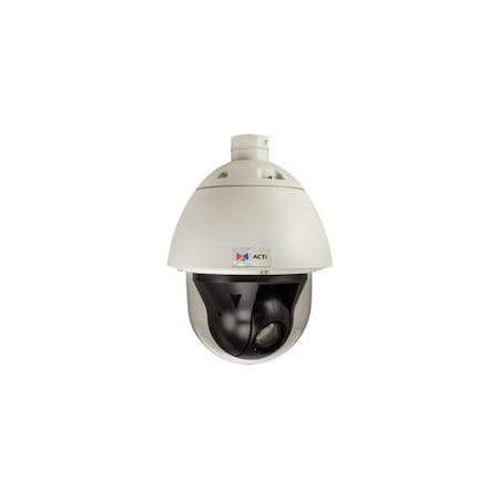Acti 2MP Video Analytics Outdoor Speed Dome with D/N, Extreme WDR, SLLS, 20x Zoom lens, f4.7-94mm/ B916
