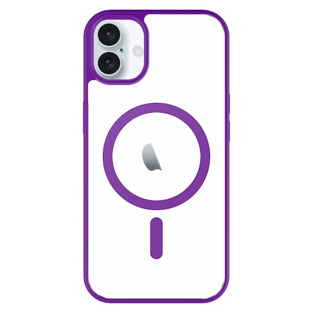Ampd TPU/ACRYLIC CASES AA-PLSIPH16-MAGBUMP-PURP