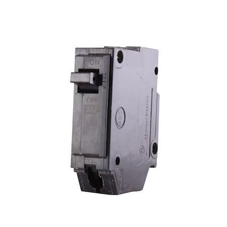 Ge Industrial Solutions Circuit Breaker, THQL Series, 30A, 1 Pole, 120/240V AC, 10kA at 120/240V AC THQL1130