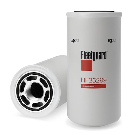 Fleetguard Power Steering Filter, 8 5/16 in H HF35299