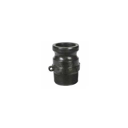 Mi Conveyance Solutions Part F Male Polypropylene Cam & Groove Coupling, 1-1/2 In. 49013995