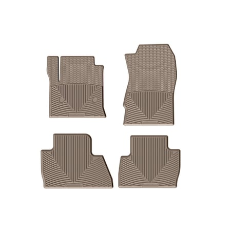 Weathertech Tan, Front and Rear All Weather Floor Mats WTXT909924