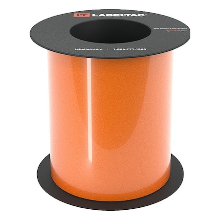 Creative Safety Supply LabelTac 9 Reflective Supply, Orange LT606RF-C