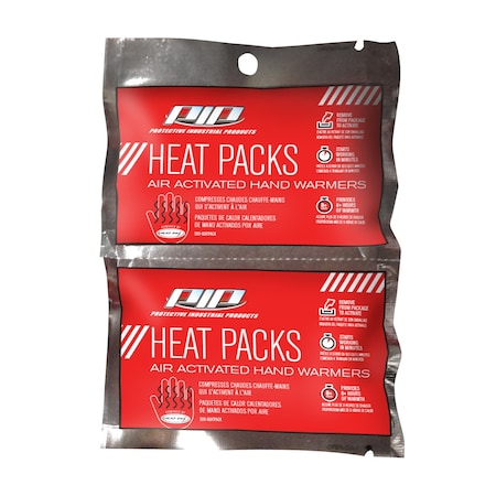 Pip Heat Packs, Air Activated Hand Warmers, 40PK 399-HEATPACK