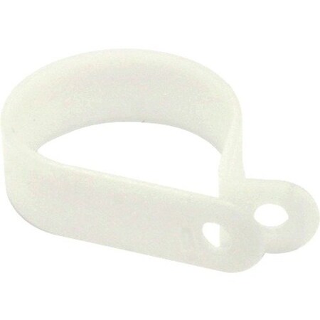 Cable Wholesale Nylon Cable Clamp, R-Type Loop Hanger, 100 Pieces, 0.25 inch 30CV-31100