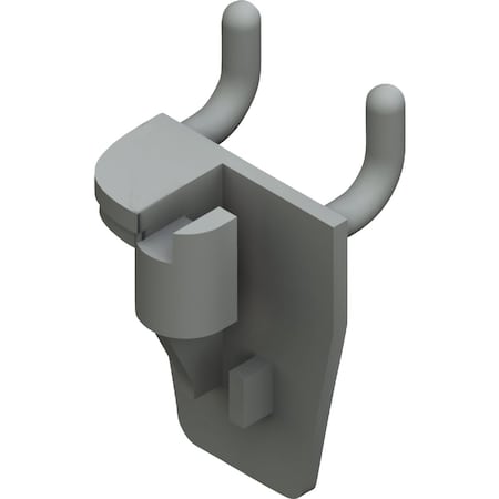 Southern Imperial Gray Quick Release Fastback Peg Hook Replacement Back 7156122490