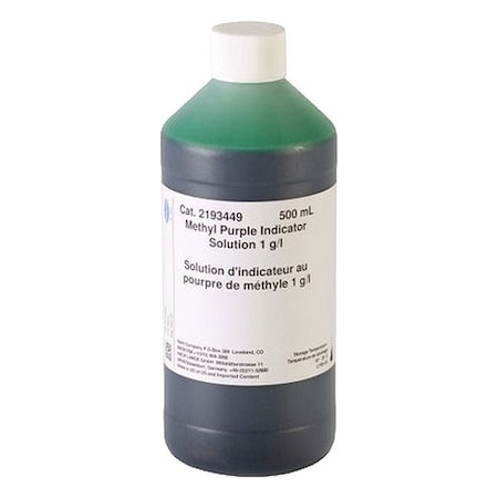 Hach Methyl Purple Indicator Solution, 500 mL 2193449