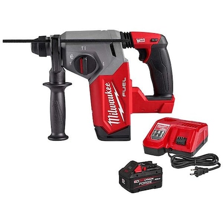 Milwaukee Tool M18 FUEL Rotary Hammer + FORGE XC8.0 Kit 2912-20, 48-59-1881