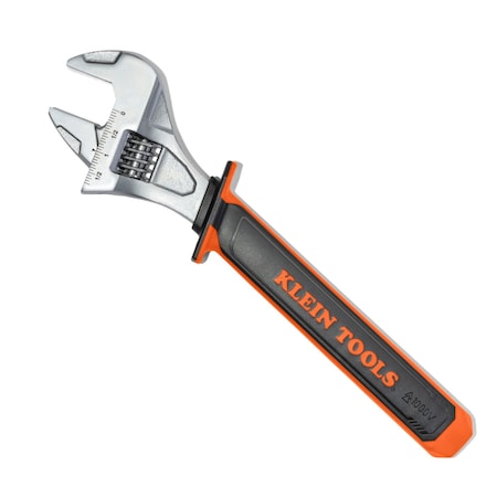 Klein Tools Insulated Adjustable Wrench, 12-Inch 47130INS