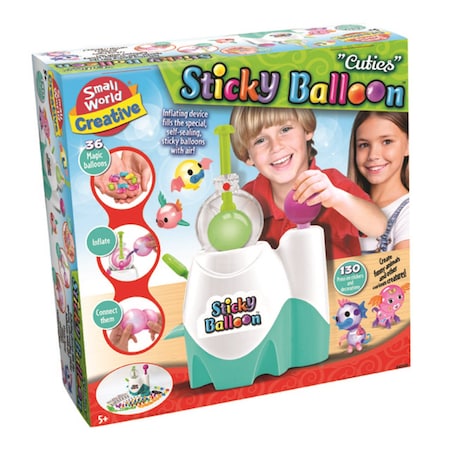 Small World Toys Cuties Sticky Balloon Art Kit 9721391