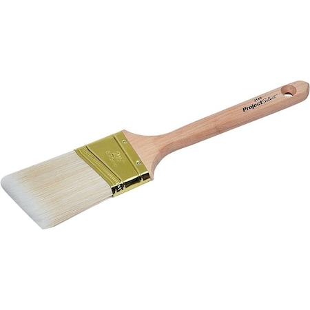 Linzer WC Paint Brush, 212 in W, 3 in L Bristle, Polyester Bristle, Sash Handle 2140-2.5