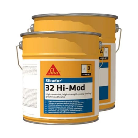 Sika Epoxy Adhesive, Sikadur 32 Series, Pail, 1:1 Mix Ratio 403001