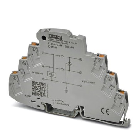 Phoenix Contact TTC-6-3-HF-12DC-PT Surge protection for 1065316