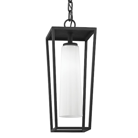 Troy Lighting Mission Beach 1 Light Lantern 7.75 In. Textured Black F6357-TBK