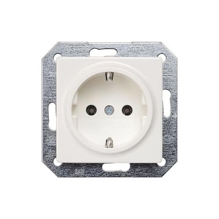 Siemens DELTA i-system titanium white SCHUKO socket outlet 10/16 A 250 V With screwless 5UB1511