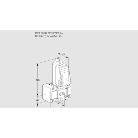 Honeywell Kromschroder VAS1W0/W25R/NW KS88026262