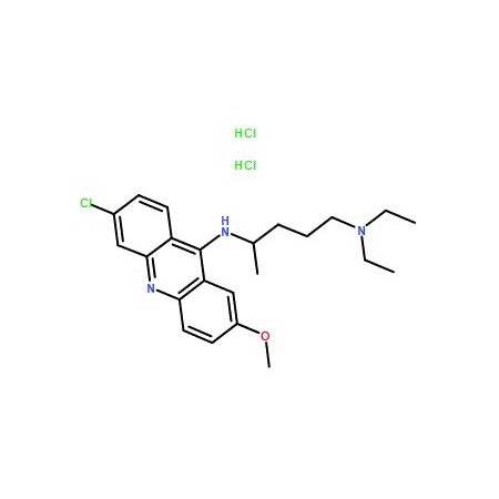 Ak Scientific Quinacrine dihydrochloride (25mg), CAS 69-05-6 S822-25mg