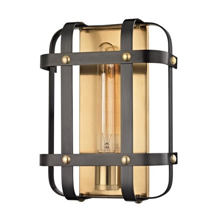 Hudson Valley Lighting Colchester 1 Light Wall Sconce 8.5 In. Aged Old Bronze 6901-AOB