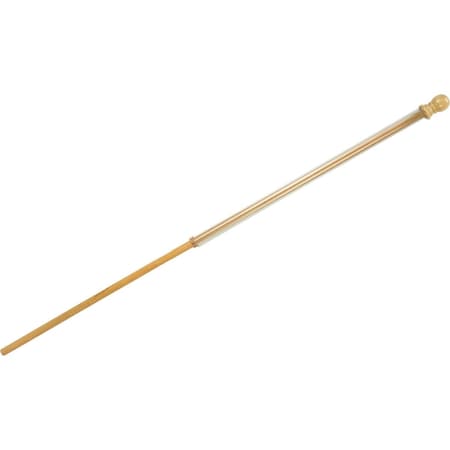 Evergreen 56'' x 1'' Wood Anti-Wrap Flag Pole 1001