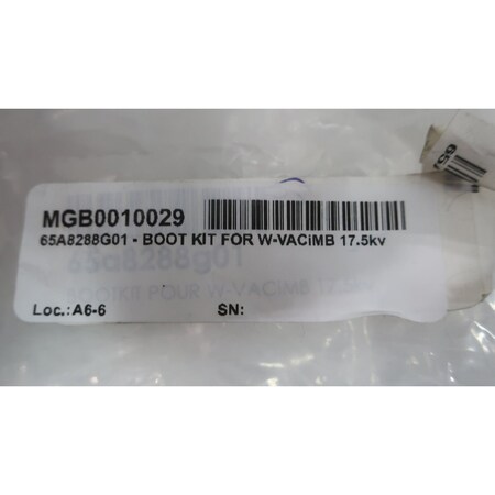 Eaton BOOT KIT FOR W-VACIMB 5X5X3IN 65A8288G01