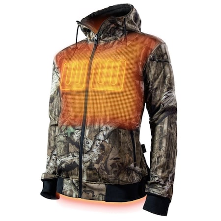 Gobi Heat Shadow Men's Heated Hunting Hoodie, Camo, 2XL 723503