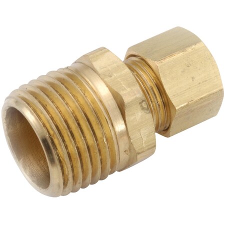 Anderson Metals 7/8'' x 3/4'' Brass Male Union Compression Adapter 750068-1412
