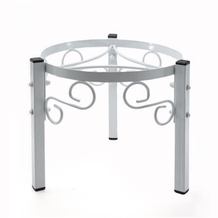 Latestluxury Counter Metal Stand, White - 7.5 in. LA195566