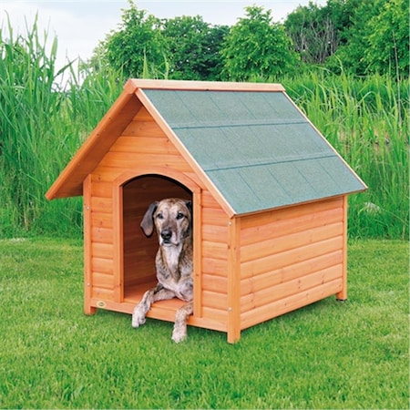 Fly Free Zone Log Cabin Dog House, Extra Large FL2673930