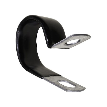 Auveco Closed Clamp 1in - Galvanized Vinyl Coated, 25PK 10605