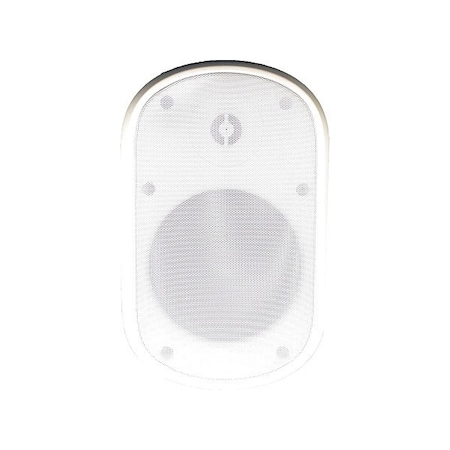 Speco Technologies 6.5" Outdoor Speaker White (Pair) SPCE6OW