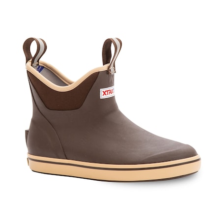 Xtratuf Women's Ankle Deck Boot, 8 6 in H, Brown XWAB-900-BRN-080