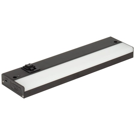 Task Lighting 11-7/8In. 120-Volt Bar Light, Dimmable And 3-Color Selectable, Black L-BL12-BK-TW