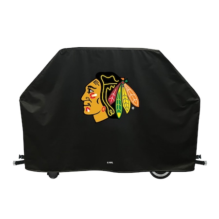 Holland Bar Stool Co 60" Chicago Blackhawks Grill Cover GC60ChiHwk