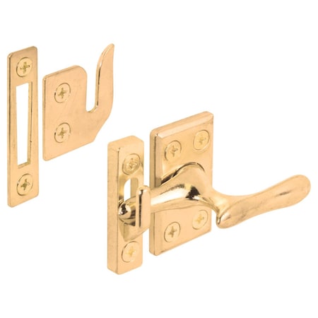 Prime-Line Prime-Line Brass-Plated Die-Cast Zinc Casement Lock 1 pk H 3553