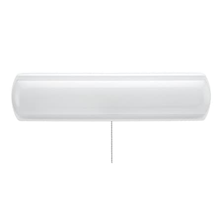 Eti Closet Light with Pull Chain, 120 VAC, 16 W, LED Lamp, 1200 Lumens, 4000 K Color Temp, White Fixture 53603142